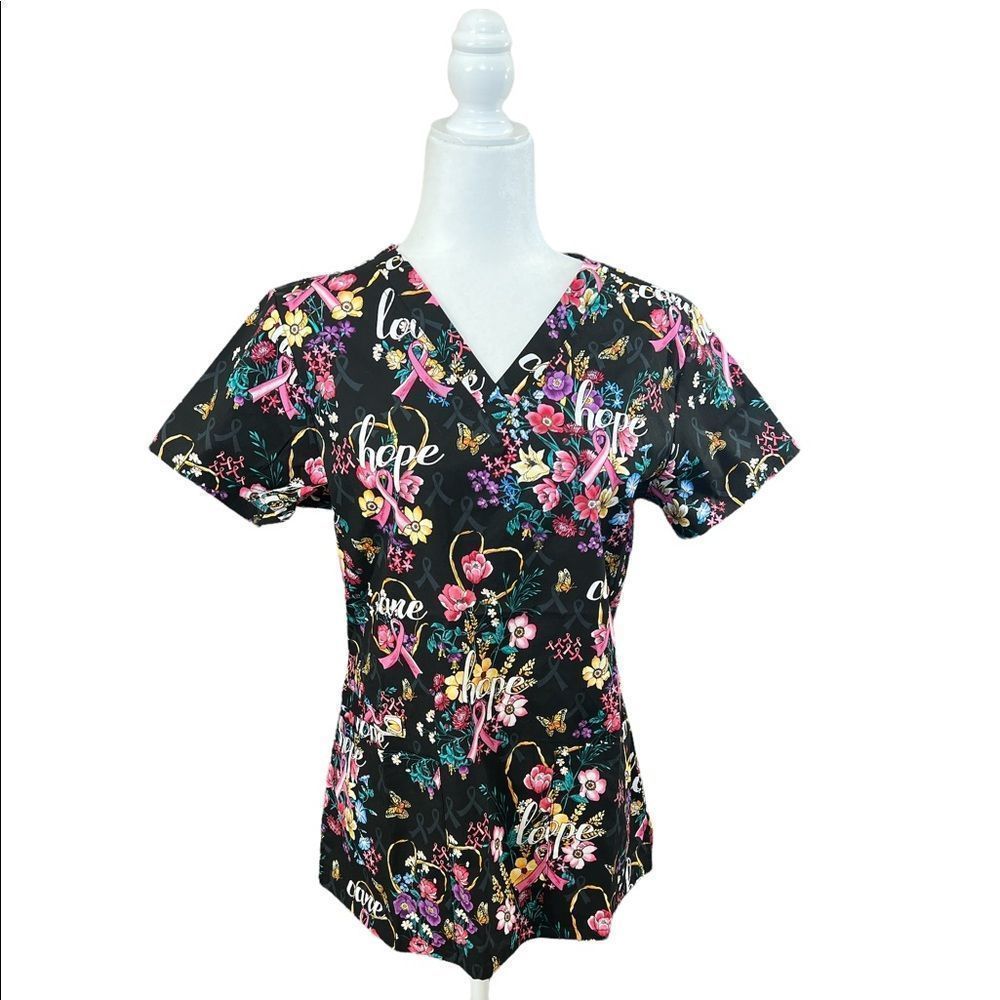 Cherokee scrubs top 